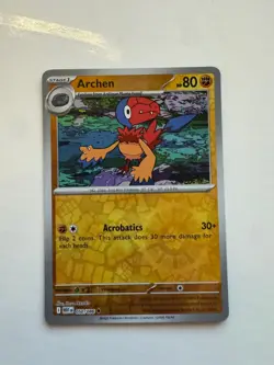 Archen 050/086 Reverse Holo White Flare Pokemon Near Mint - Image 1