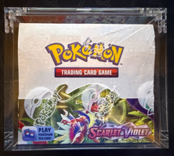 Pokemon Scarlet And Violet Base Booster Box Sealed W/CASE - Image 1