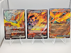 Pokemon TCG Destined Rivals - Team Rocket's Moltres Stamped Promo Set - Image 1