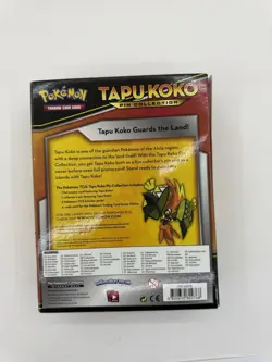 Pokemon Tapu Koko Pin Collection Sun & Moon Guardians Rising Kit Foil Promo - Image 2