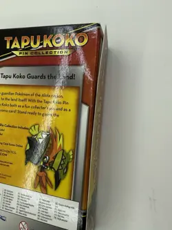 Pokemon Tapu Koko Pin Collection Sun & Moon Guardians Rising Kit Foil Promo - Image 3
