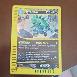 Pokemon Tyranitar 29/165 Expedition Base Set Holo Rare Holo 120 HP English 2002 - Image 4