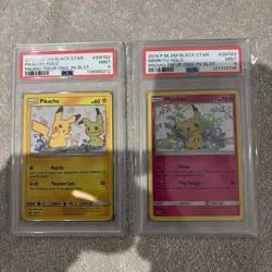 2019 Pokemon Mimikyu Tag Team Promo SM163 & 162 pair….. - Image 1