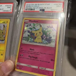 2019 Pokemon Mimikyu Tag Team Promo SM163 & 162 pair….. - Image 4