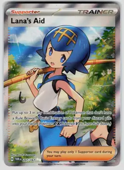 Pokemon SV06: Twilight Masquerade Lana's Aid 207/167 Holo Ultra Rare NM - Image 1