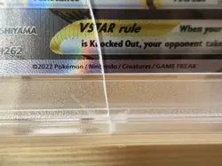 Pokemon TCG Charizard VStar Black Star SWSH262 PSA 9 Cracked *Read Description” - Image 4