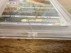 Pokemon TCG Charizard VStar Black Star SWSH262 PSA 9 Cracked *Read Description” - Image 5