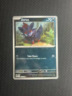 Zorua (Master Ball Pattern) 061/086 Common SV: White Flare Pokemon Near Mint - Image 1