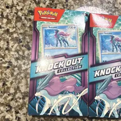 Pokemon TCG Knock Out Collection Suicune 2 English Booster Packs - Image 2