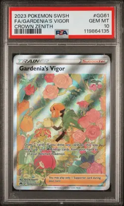 Pokemon TCG Gardenia's Vigor GG61/GG70! PSA 10! - Image 1