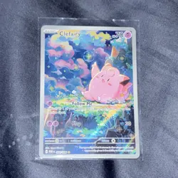 Pokemon Clefairy full art perfect order holo rare 2026 - Image 1