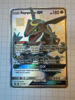 Rayquaza GX 177a/168 - Pokemon TCG - NM Alternate Art Promo - Image 1
