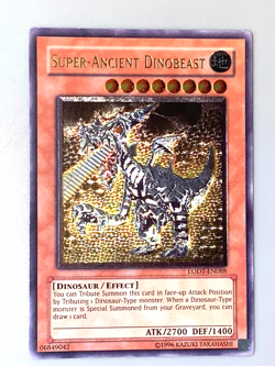 yugioh Super-Ancient Dinobeast LODT-EN088 Ultimate Unlimited Ed near mint - Image 1