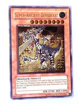 yugioh Super-Ancient Dinobeast LODT-EN088 Ultimate Unlimited Ed near mint - Image 2
