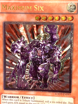 yugioh Maximum Six LODT-EN097 Ultimate unlimited Edition near mint - Image 4