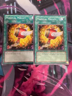 YUGIOH - MAGICAL MALLET X2 - COMMON - SD09/RYMP - 1ST ED - LP - Image 1