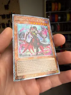 Yu-Gi-Oh! Diabellstar The Black Witch #RA03-EN032 Platinum SR 1st Ed (NM) - Image 2