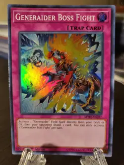Generaider Boss Fight Super Rare MYFI-EN037 1st Edition NM Yugioh - Image 1