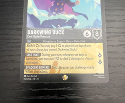 Darkwing Duck 192/204 Winterspell Legendary Regular Disney Lorcana - Image 4