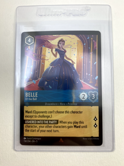 Cold Foil Belle - Of the Ball 158/204 Rare Shimmering Skies Disney Lorcana - Image 5
