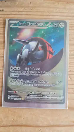 Pokemon TCG Iron Treads EX 248/198 Scarlet Violet Base Special Illustration M/NM - Image 1
