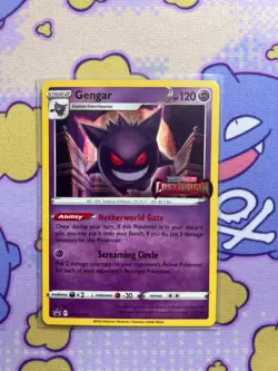 Pokemon Gengar SWSH241 Black Star Promo Lost Origin Prerelease STAMP NM - Image 1