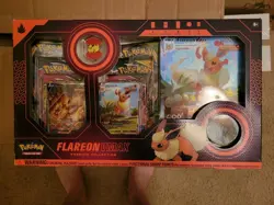 2022 Pokemon TCG - Flareon VMAX Premium Collection Box Factory Sealed A - Image 1