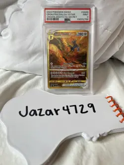 Pokemon 2023 Origin Forme Dialga VSTAR GG68 Secret Rare Crown Zenith PSA 9 - Image 3