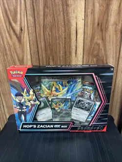 Pokemon TCG Hop's Zacian ex Collection Box Sealed Brand New. USA SELLER - Image 1