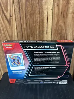 Pokemon TCG Hop's Zacian ex Collection Box Sealed Brand New. USA SELLER - Image 2