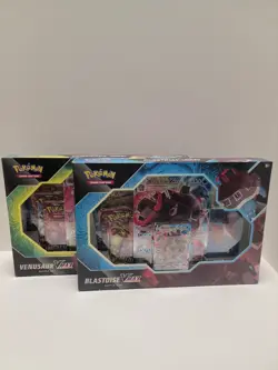 Blastoise and Venusaur VMax Battle Box - Pokemon TCG - New & Factory Sealed - Image 1