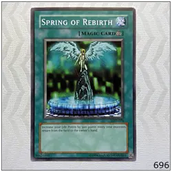 Spring of Rebirth - LOD-076 - Common Unlimited Yugioh - Image 1