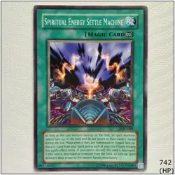 Spiritual Energy Settle Machine - LOD-082 - Common Unlimited Yugioh - Image 1