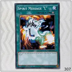 Spirit Message "L" - DPRP-EN045 - Common 1st Edition Yugioh - Image 1