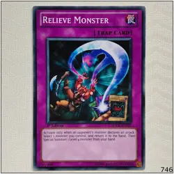 Relieve Monster - SDDL-EN032 - Common 1st Edition Yugioh - Image 1