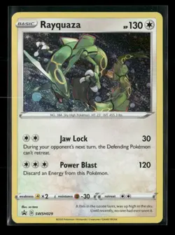 Rayquaza SWSH029 Holo Sword & Shield Promo NM/M Pokemon - Image 1