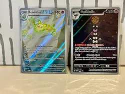 Pokemon Black Bolt & White Flare Black Star Promo Gothitelle & Reuniclus 211 212 - Image 1