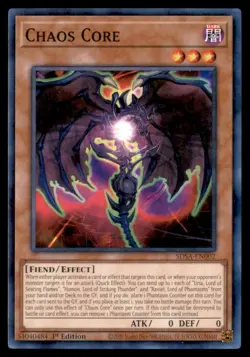 Yu Gi Oh! Chaos Core SDSA EN002 SDSA 1st Edition Regular - Image 1