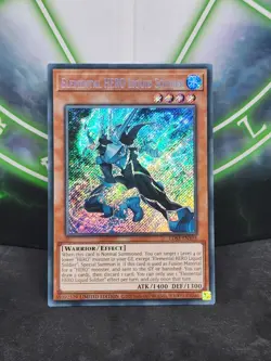 Yugioh Elemental HERO Liquid Soldier LDS3-EN103 Secret Rare NM - Image 1