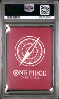 2025 ONE PIECE JAPANESE OP13-CARRYING ON HIS WILL #001 MONKEY D. LUFFY PSA 10 - Image 2