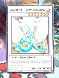 Yugioh Ancient Fairy Dragon Common LC5D-EN238 1st Ed Lightly Played - Image 1