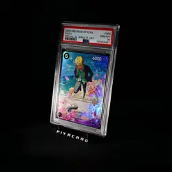 2025 ONE PIECE OP10-ROYAL BLOOD SPECIAL ALTERNATE ART #003 SANJI PSA 10 - Image 1