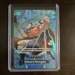 One Piece CCG Edward.Newgate Rare SP full art 12000 Power 10 Cost OP13-042 - Image 1