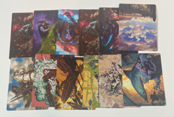 Magic the Gathering Art Series Card Lot of (12) Outlaws of Thunder Junction - Image 1