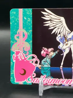 Rini Sailor Chibi Moon Sailor Moon Cards TCG Japanese Anime Comic Bandai 1995 - Image 3