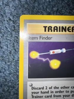 Item Finder 74/102 – Pokemon TCG – 1999–2000 – Vintage Trainer Card LP - Rare - Image 4