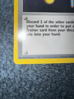 Item Finder 74/102 – Pokemon TCG – 1999–2000 – Vintage Trainer Card LP - Rare - Image 5