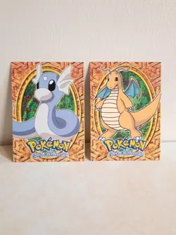 Topps Series -Dratini and Dragonite Pokemon cards. - Image 2