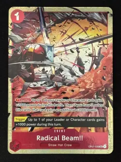 Radical Beam!! (OP01-029) (Premium Card Collection -Best Selection Vol. 1-) - Image 1
