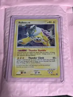 Raikou Secret Wonders Holo-Cracked Ice Card 16/132 - Image 1